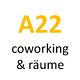 A22 coworking&räume logo