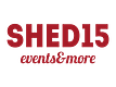 SHED15 events&more logo