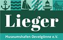 Der Lieger - Panoramablick im Museumshafen Oevelgönne logo