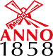 ANNO 1858 logo