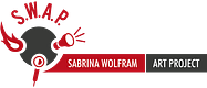 S.W.A.P. Sabrina Wolfram ART PROJECT logo