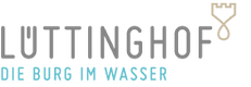 Lüttinghof – Die Burg im Wasser logo