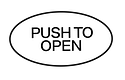 Push to Open logo